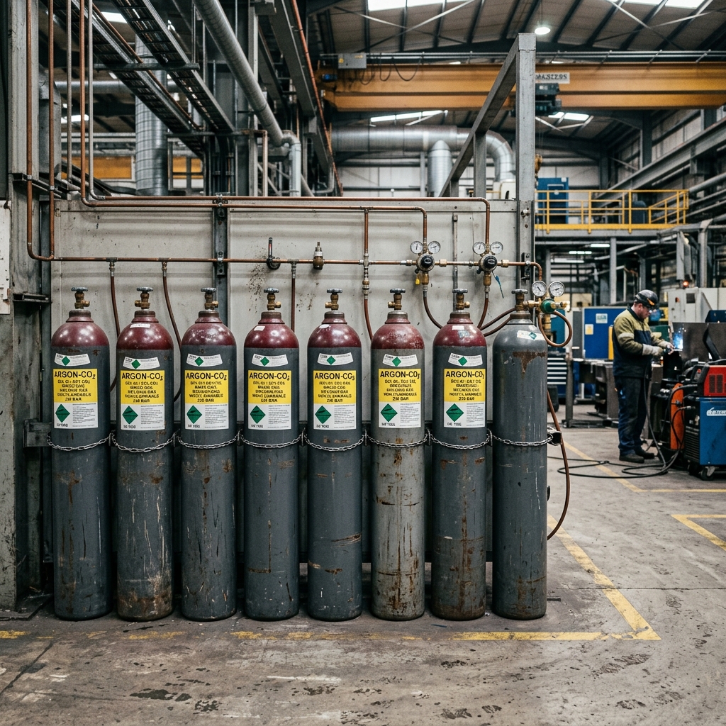 Argon + CO₂ Mixture Gas