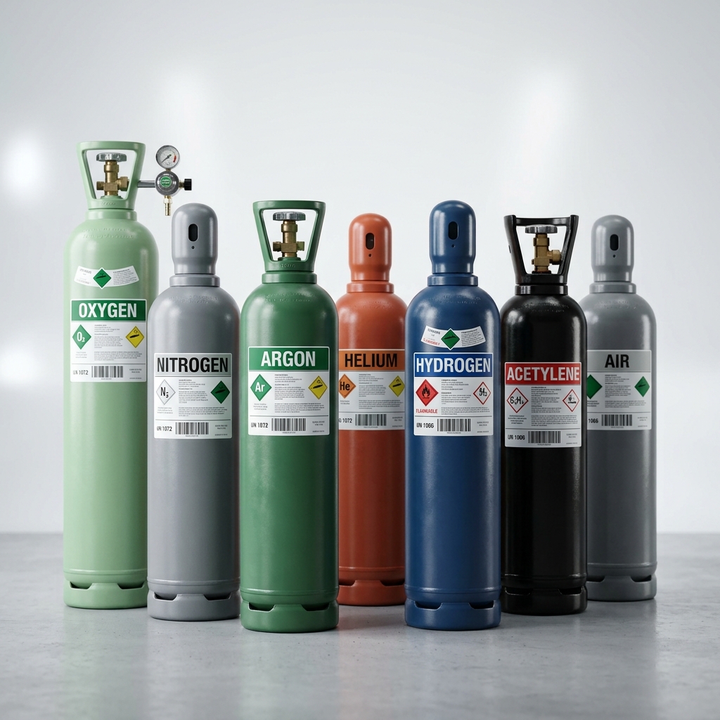 Industrial Gas Cylinders — JP GAS