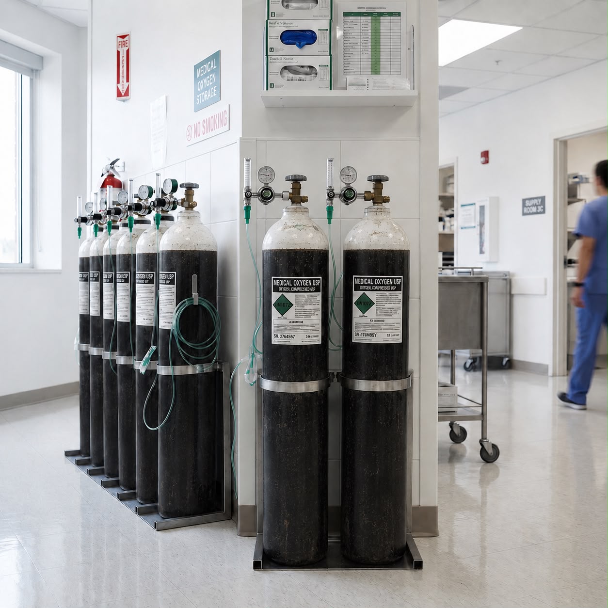 Medical Oxygen Gas